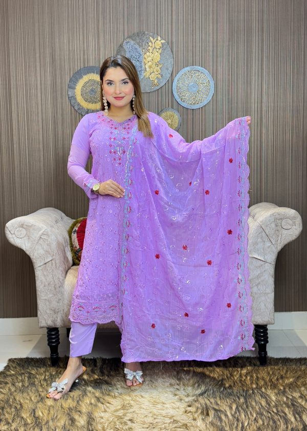 Luxury Marvel Georgette Pakistani Inspired - Image 6