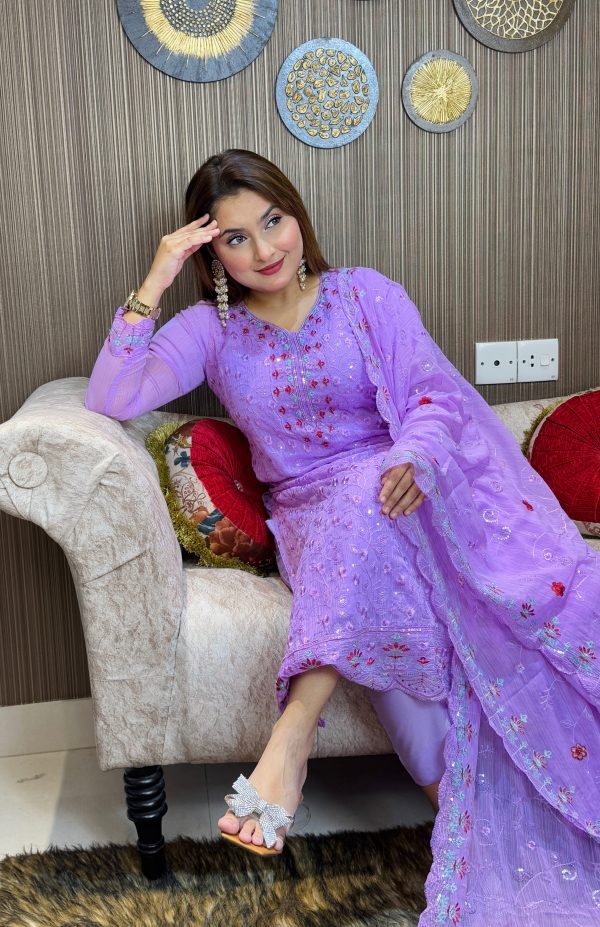 Luxury Marvel Georgette Pakistani Inspired - Image 7