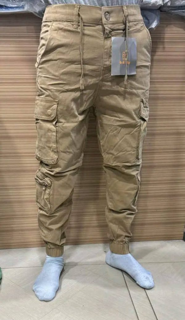 Versatile and Durable Cargo Pants with 6 Pockets - Image 4