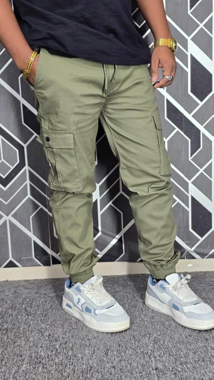 Men's Premium Twill Cargo Joggers🔥 - Image 2
