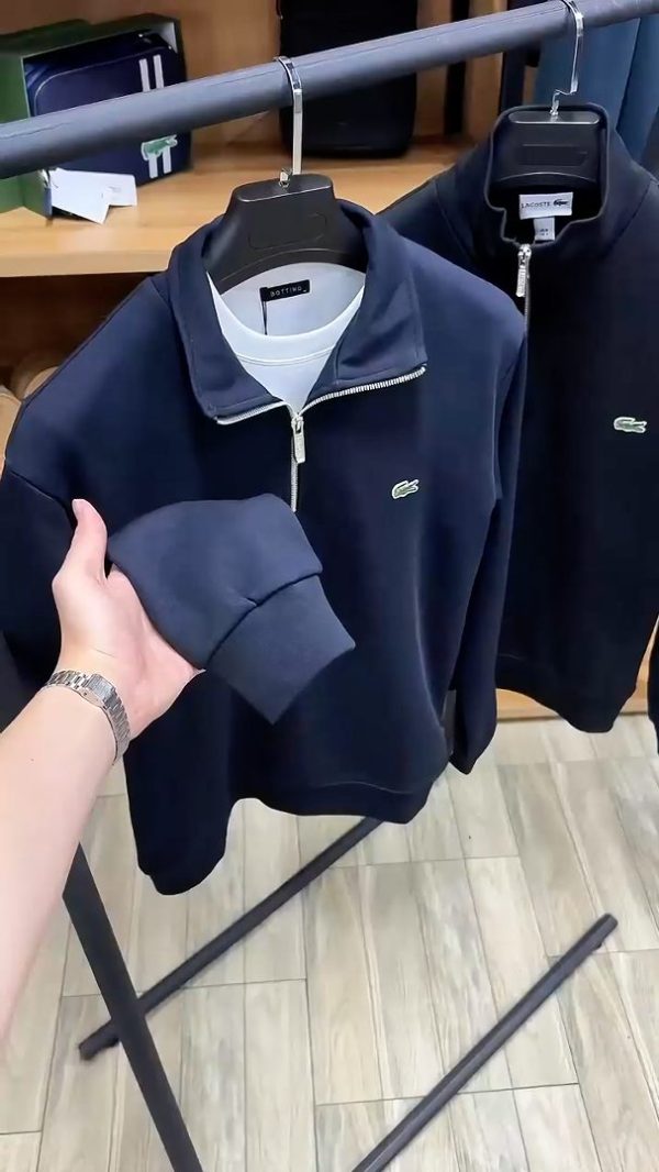 Premium Casual Half-Zip Sweatshirt - Image 2