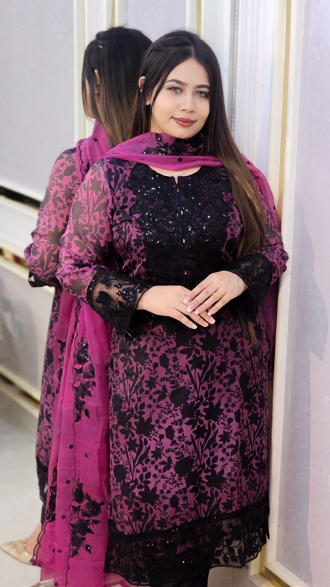 Luxury Embroidery dress - Image 2