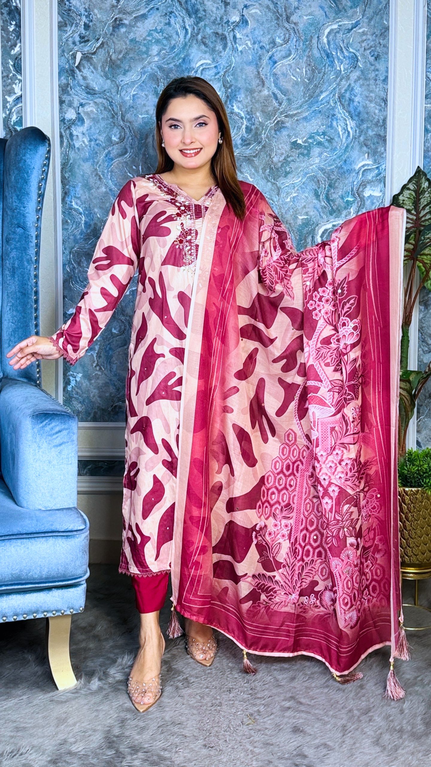 Luxary Printed Karchupi