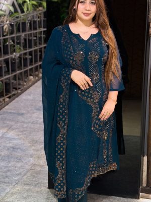 Real Malaysian crystal stone dress