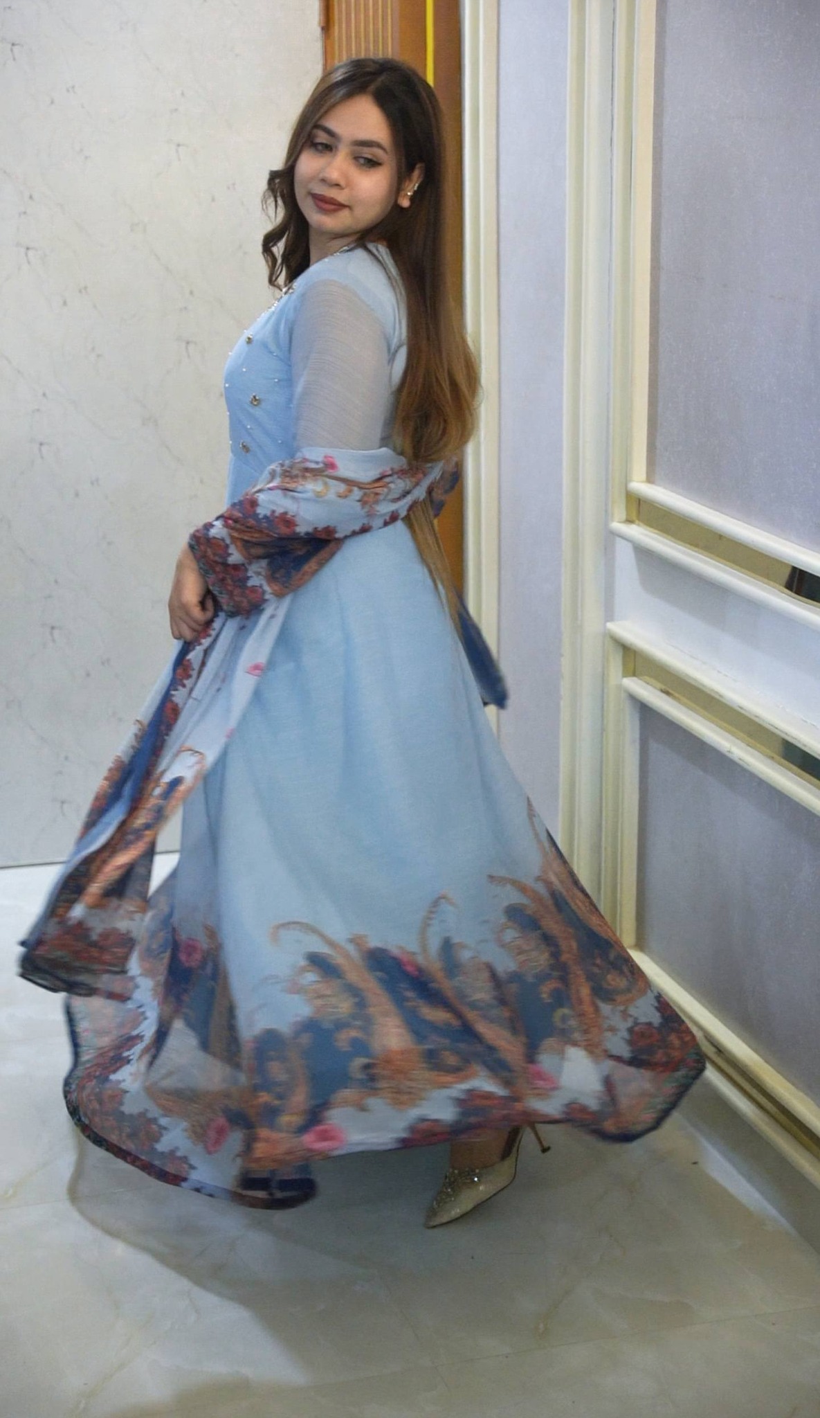 Embroidery Gown - Image 3