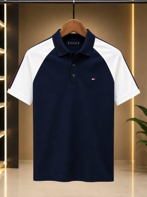 Premium Block Raglan Polo