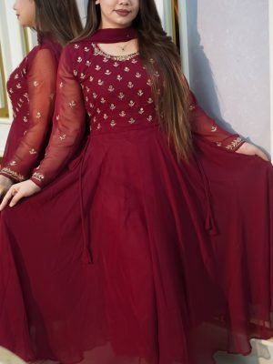 Luxury Party Wear Dress Gown