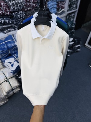 The End Collar Sweatshirt – Cream