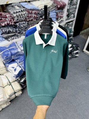 The End Collar Sweatshirt – Green