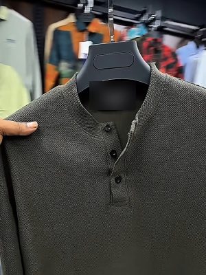 Premium Full Sleeve Henley
